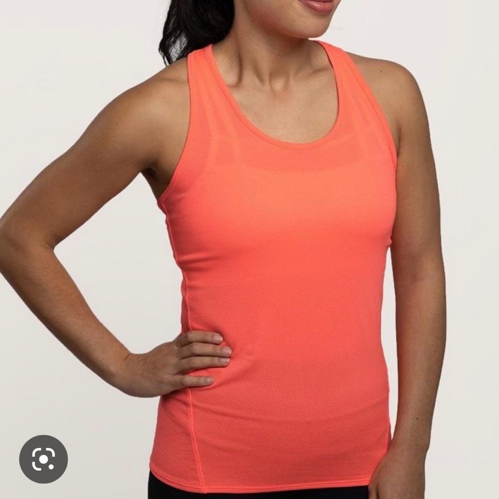 Oiselle Flyout tank orange
